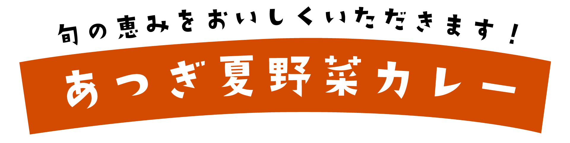 旬の恵みをおいしくいただきます！あつぎ夏野菜カレー