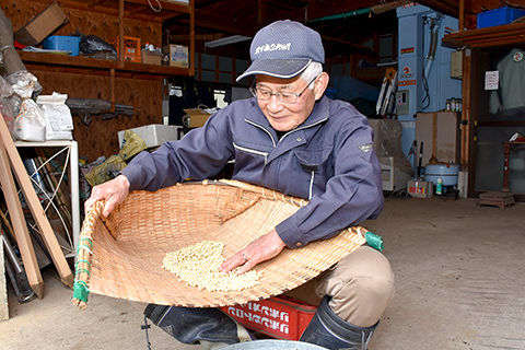 あつぎの米生産者の写真