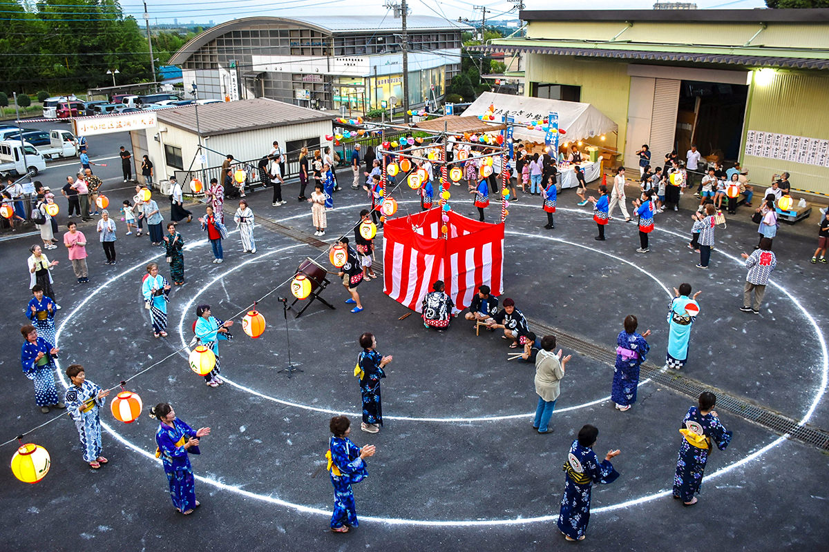 各地区納涼盆踊り大会の様子