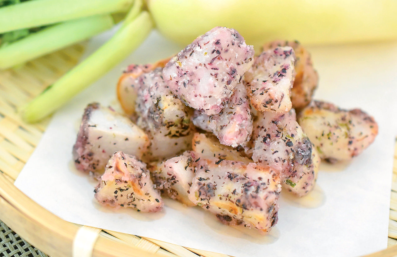 ダイコンのゆかり揚げの写真