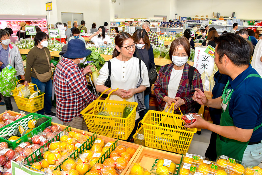 店内の様子の写真