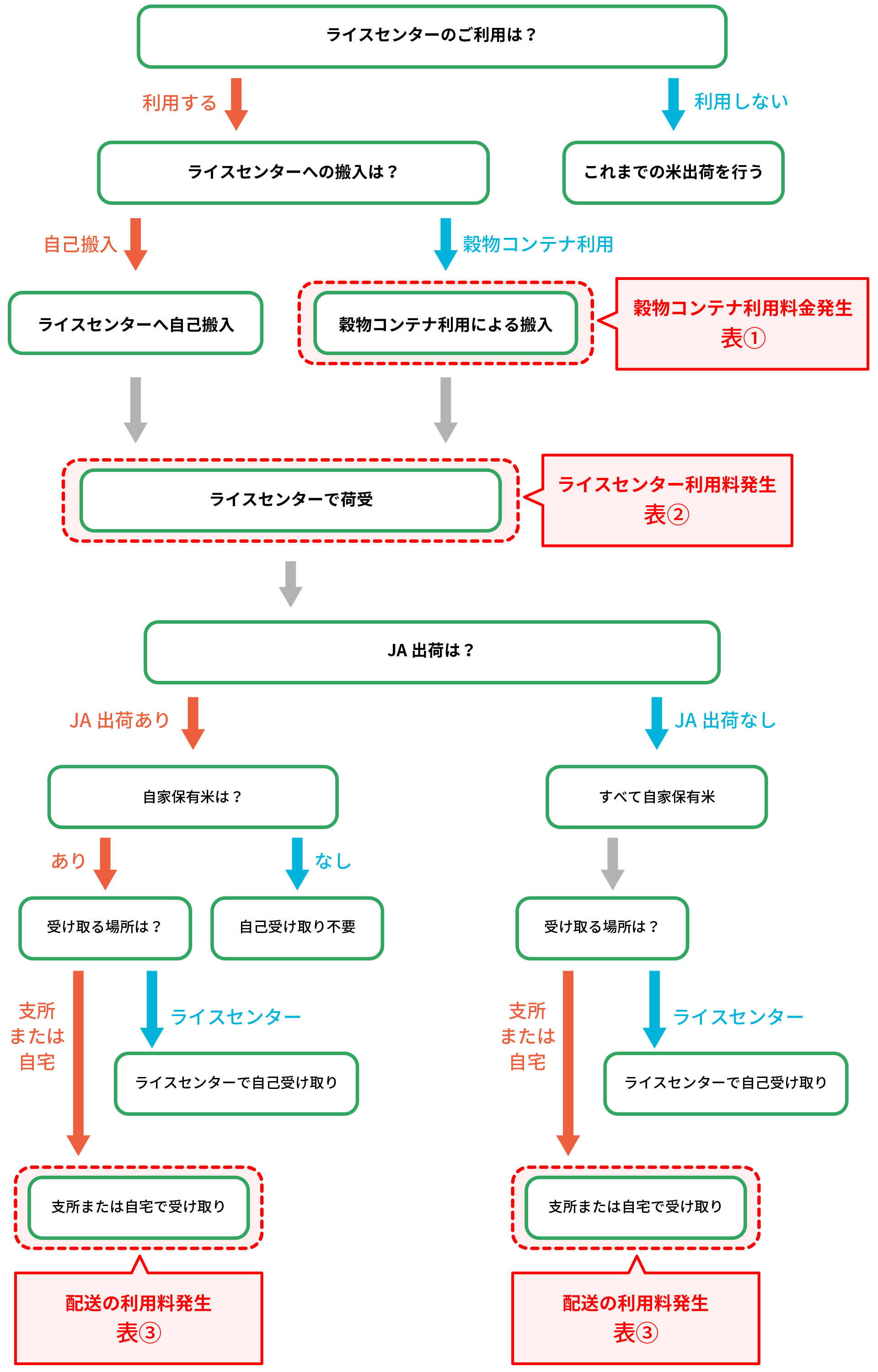 利用の流れの図